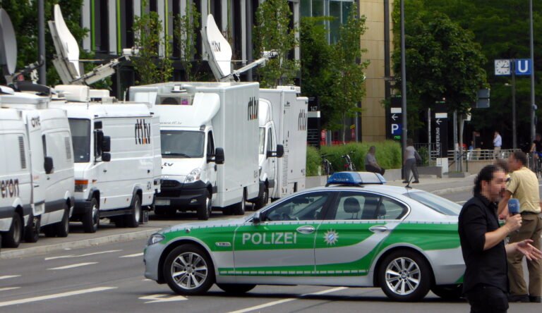 Oez, Polizeiabsperrung 20160723, 2