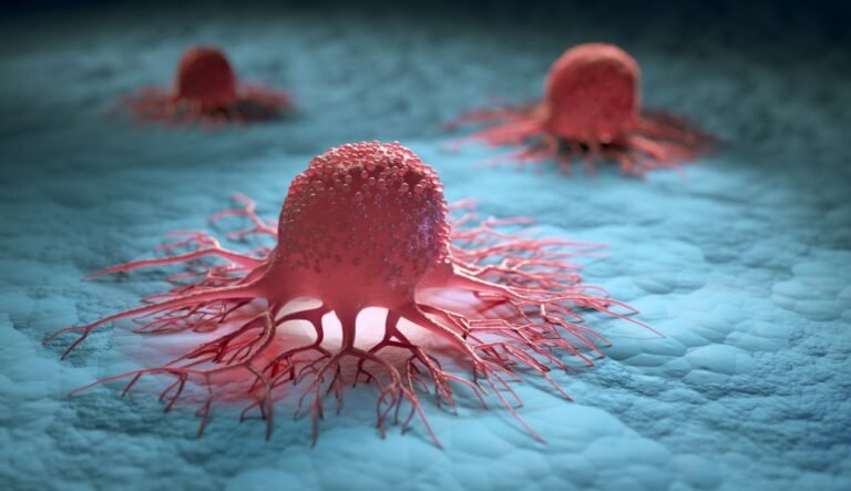 Artists Impression Cancer Cells